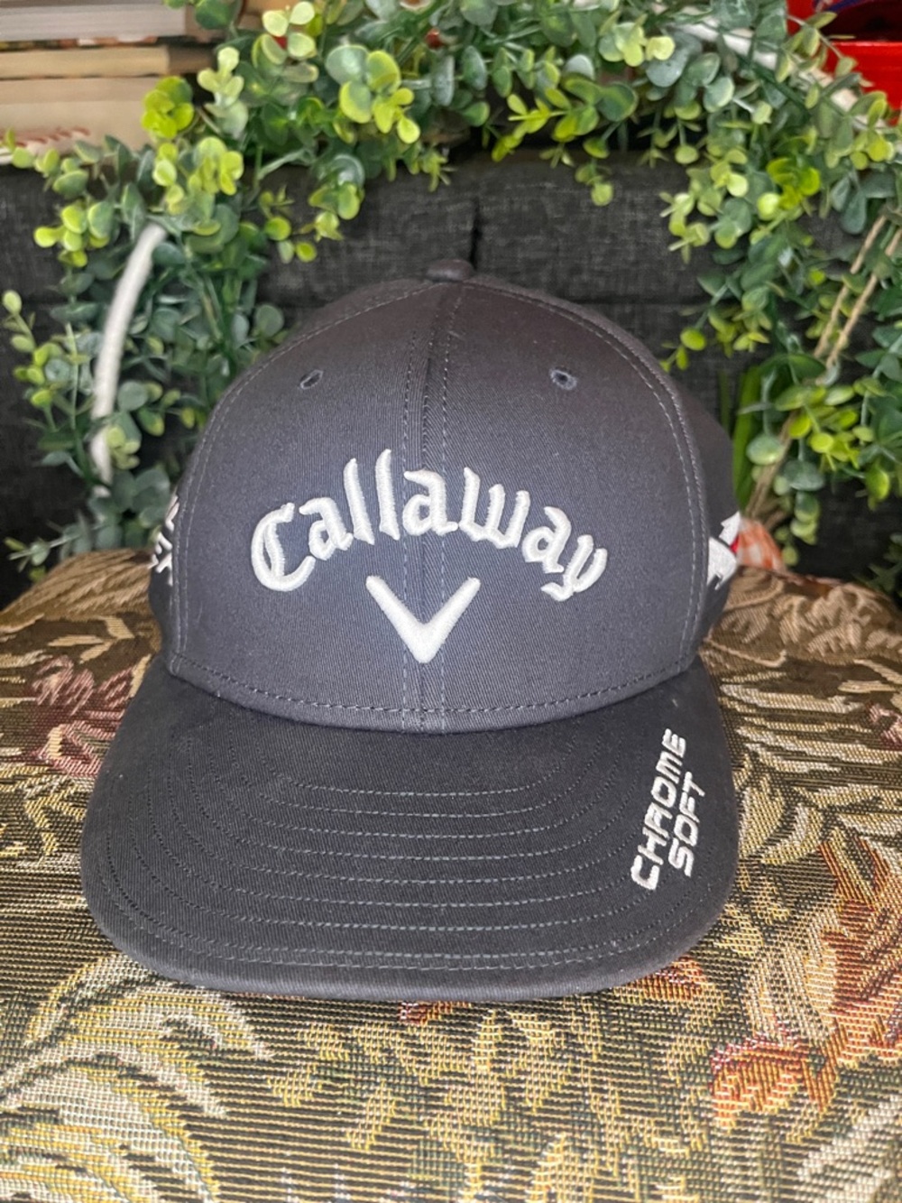 Callaway Black Baseball Cap - Chrome Soft Logo